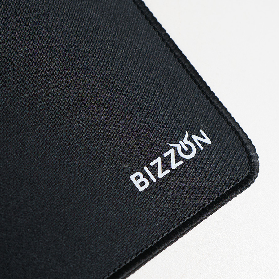 Коврик для мыши GLIDE S, 26*21*0,3см, прошитый край, черный, черный-3