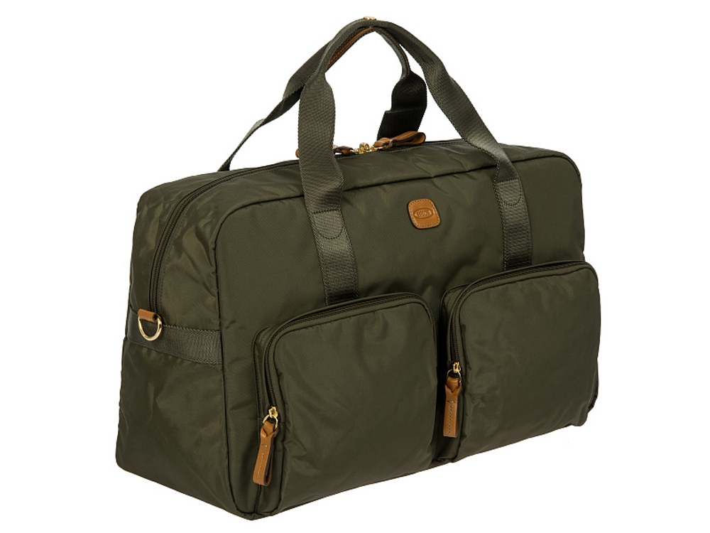 Сумка дорожная BRIC'S, X-COLLECTION, 24л, оливковый-1