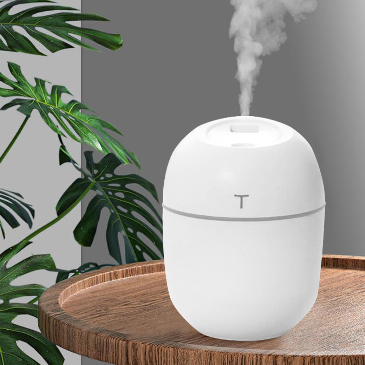 Светодиодный USB увлажнитель Egg с подсветкой, Белый-2