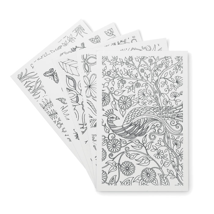 Набор карандашей, белый-4