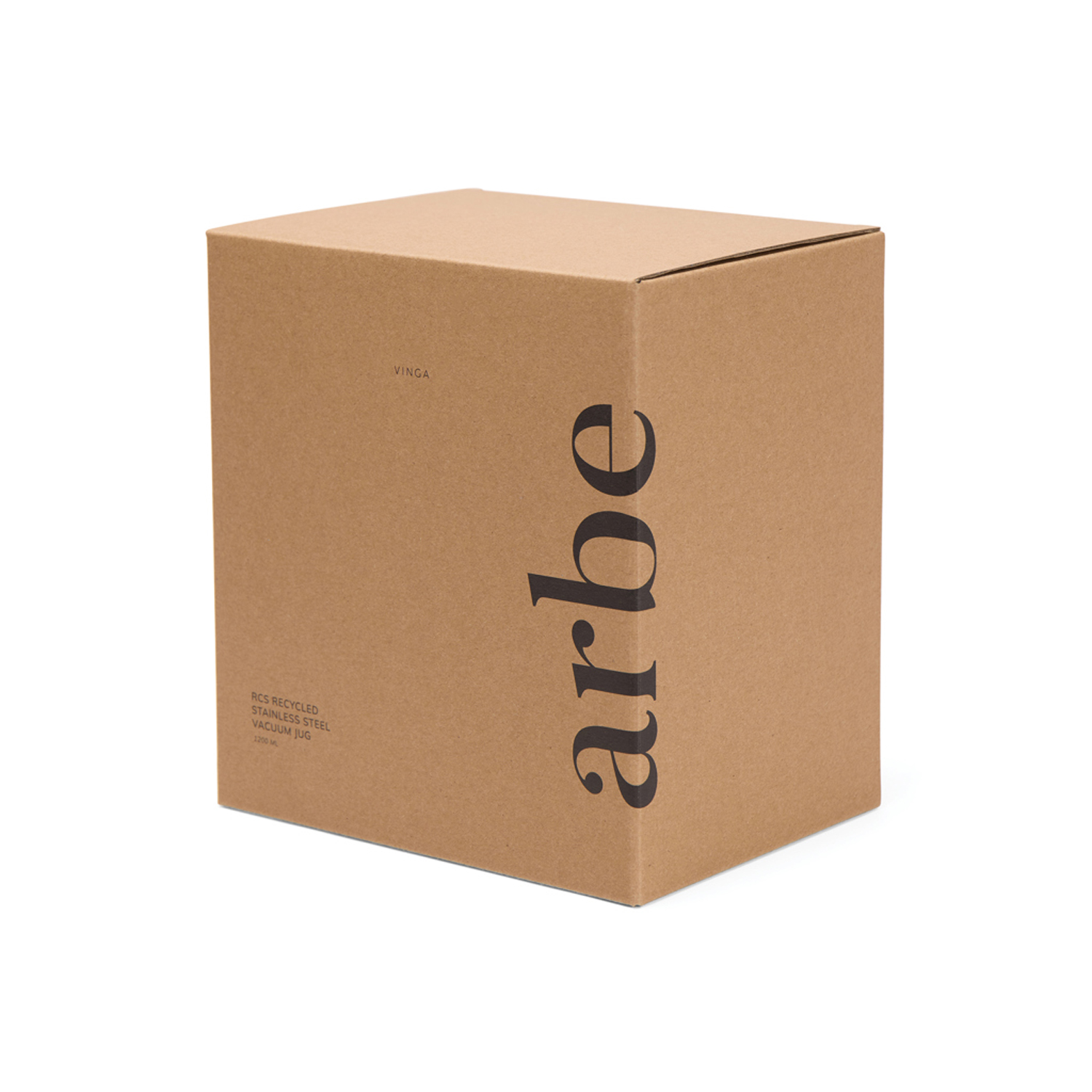 Вакуумный термос с ручкой VINGA Arbe из переработанной нержавеющей стали RCS, 1 200 мл-2