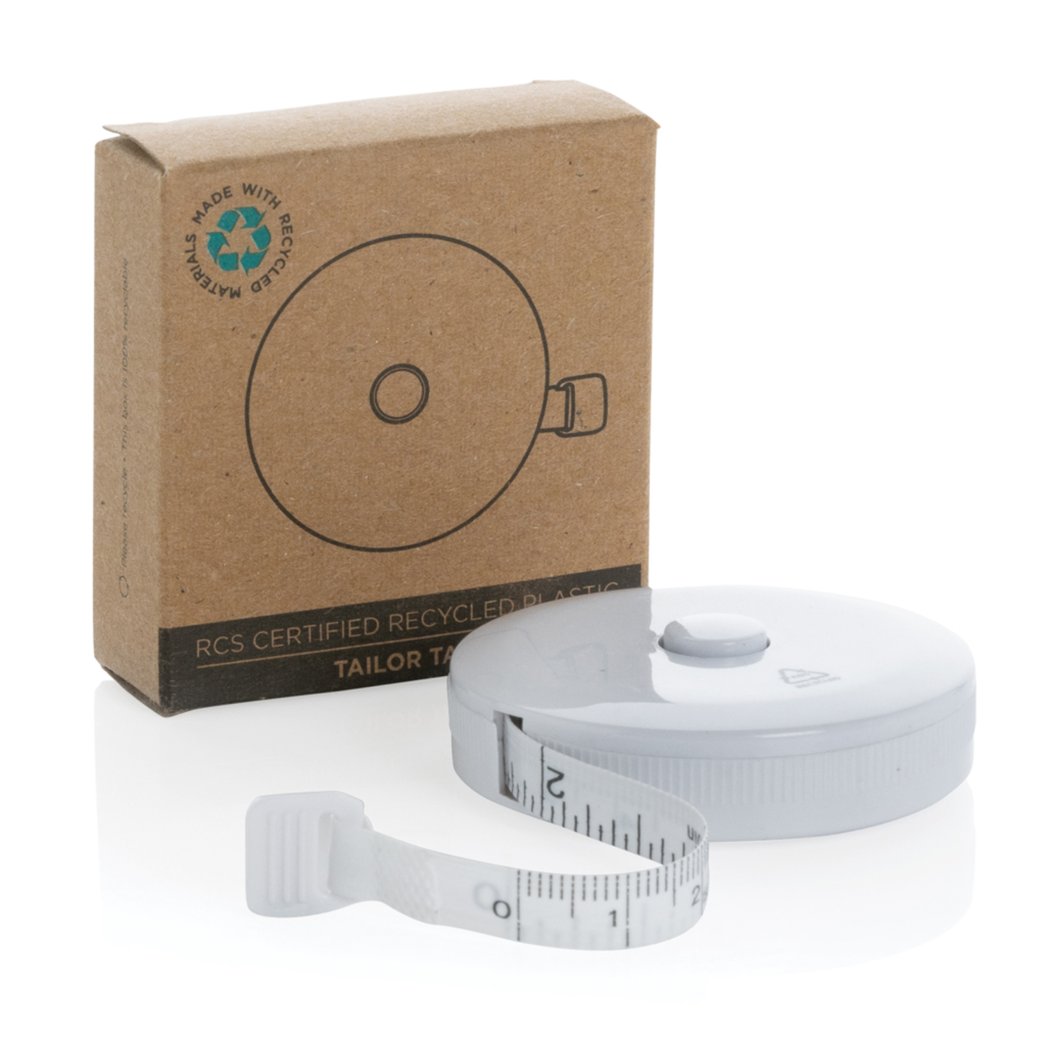 Сантиметр Tailor из переработанного пластика RCS, 1,5 м-5