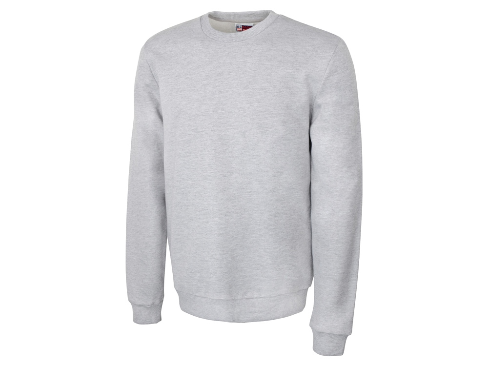 Свитшот Motion унисекс с начесом, серый меланж-6