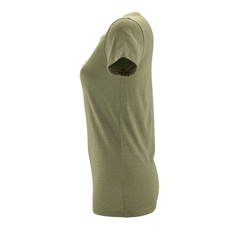 Футболка женская Regent Fit Women, меланж хаки-2