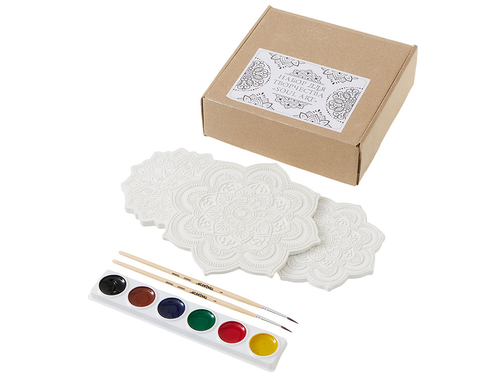 Набор для творчества мандалы из гипса Soul Art-0