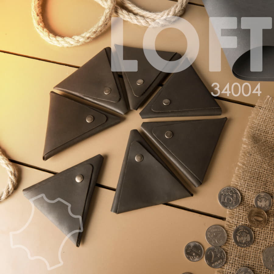 Чехол для наушников LOFT, коричневый-5