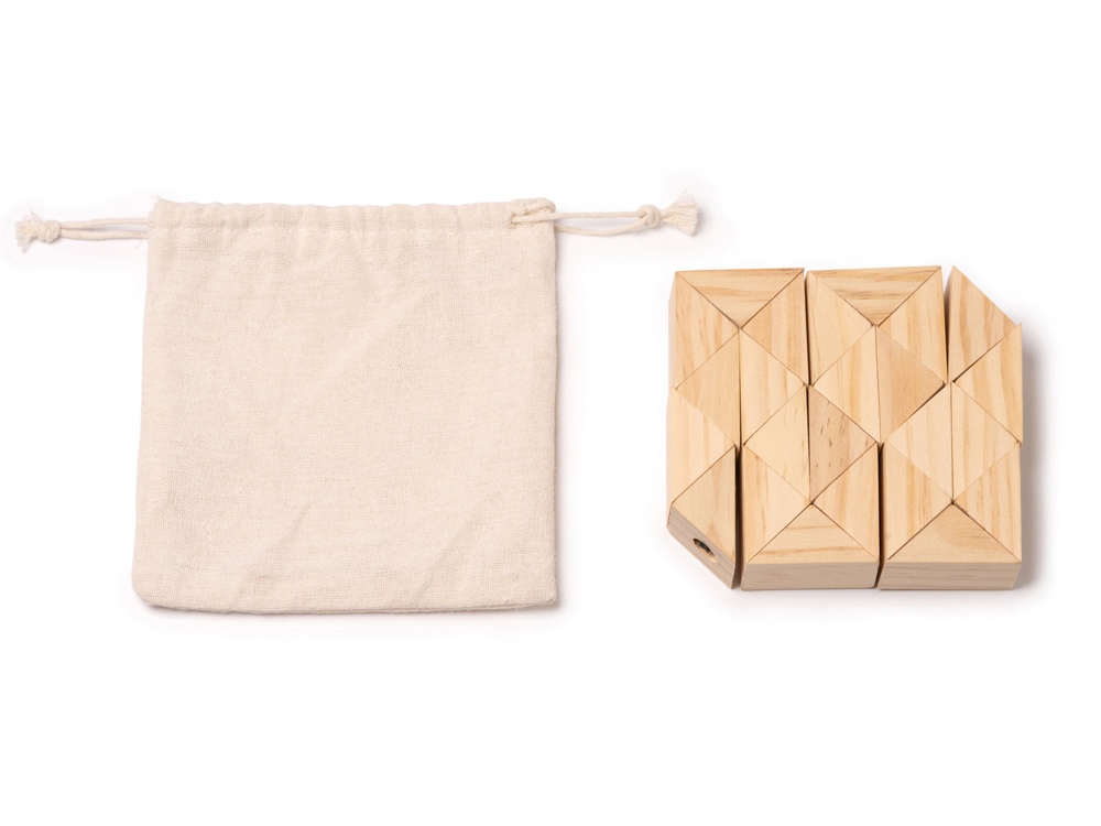 Деревянный пазл-головоломка NOKIT из 24 частей.-3