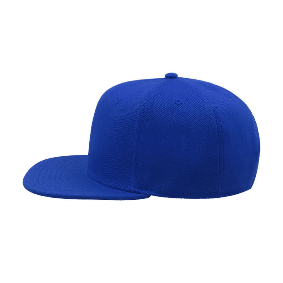 Бейсболка SNAP BACK, 6 клиньев, пластиковая застежка
, синий-3