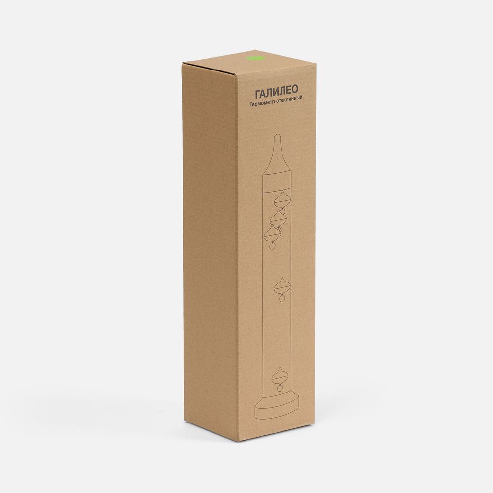 Термометр стеклянный «Галилео», зеленый-5