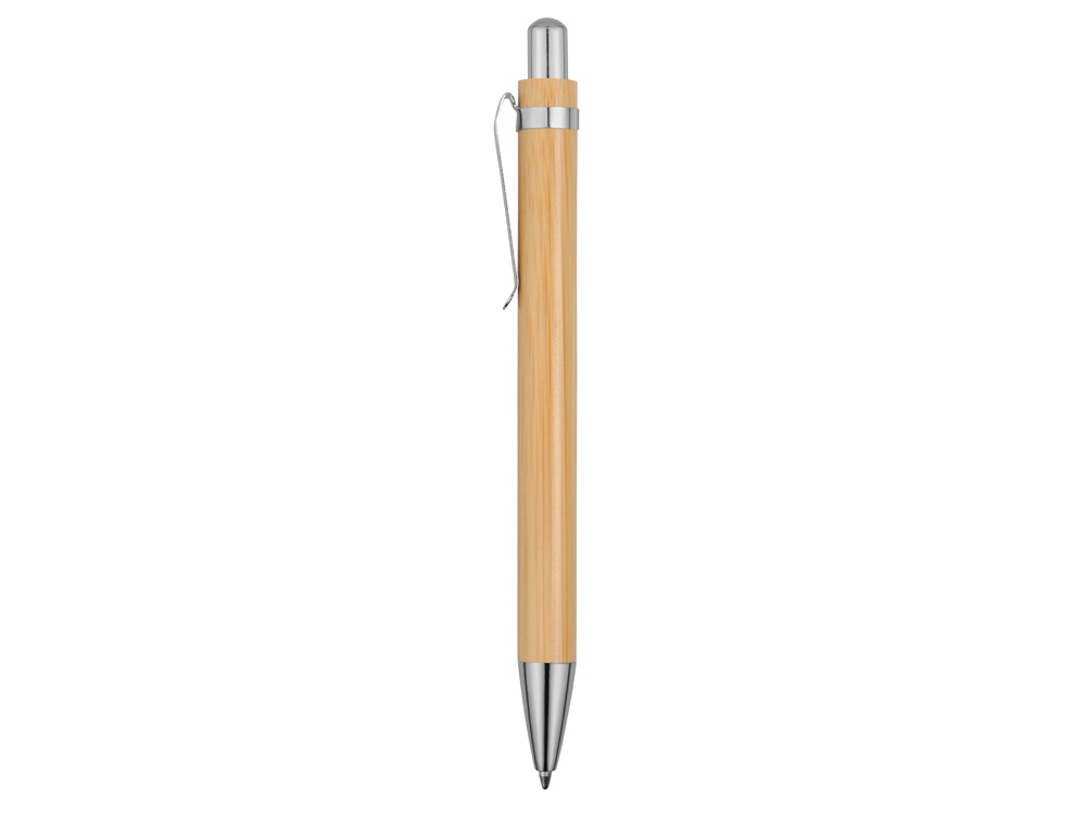 Ручка шариковая Bamboo, бамбуковый корпус.-2