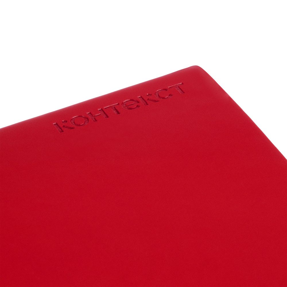 Блокнот Charm, красный-5