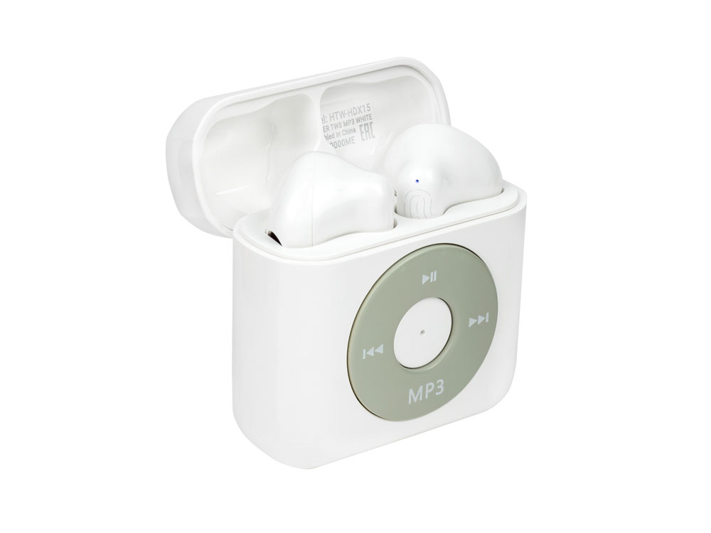 Беспроводные наушники HIPER TWS MP3 (HTW-HDX15), белый-1