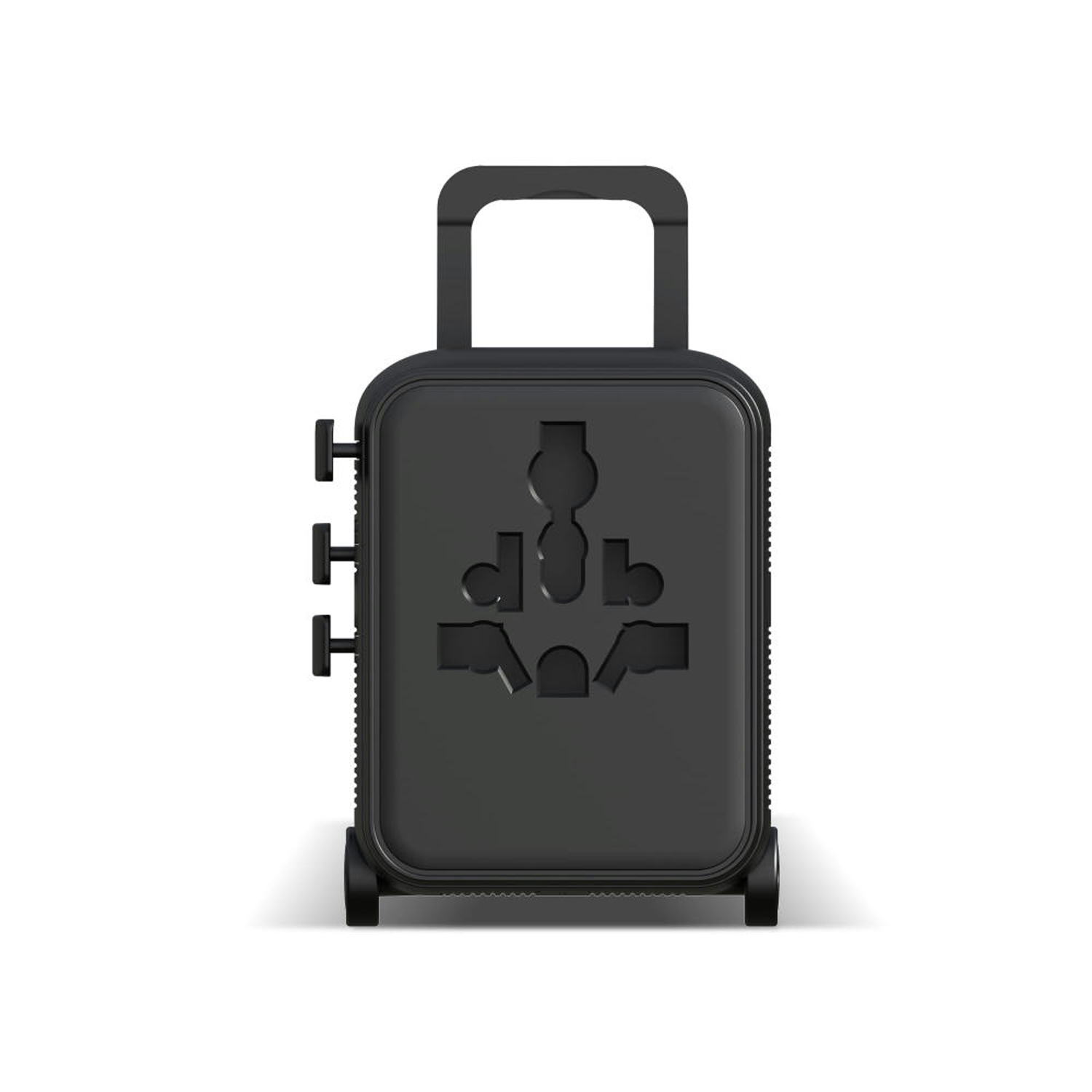 Универсальный адаптер Xoopar Luggie со встроенными вилками типов EU, UK, US и AUS-1