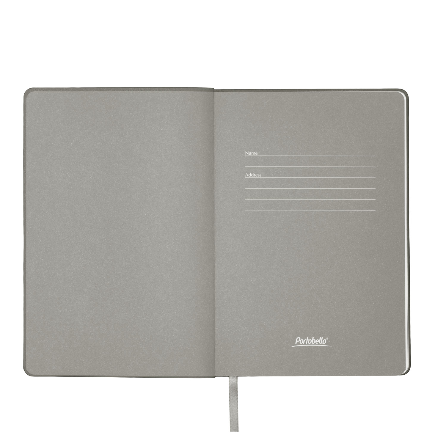 Ежедневник Latte soft touch недатированный, серый-6