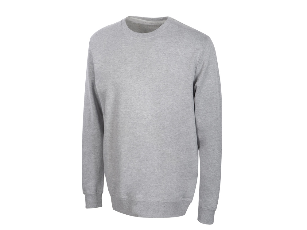 Свитшот Warsaw 220гр, унисекс, серый меланж-6