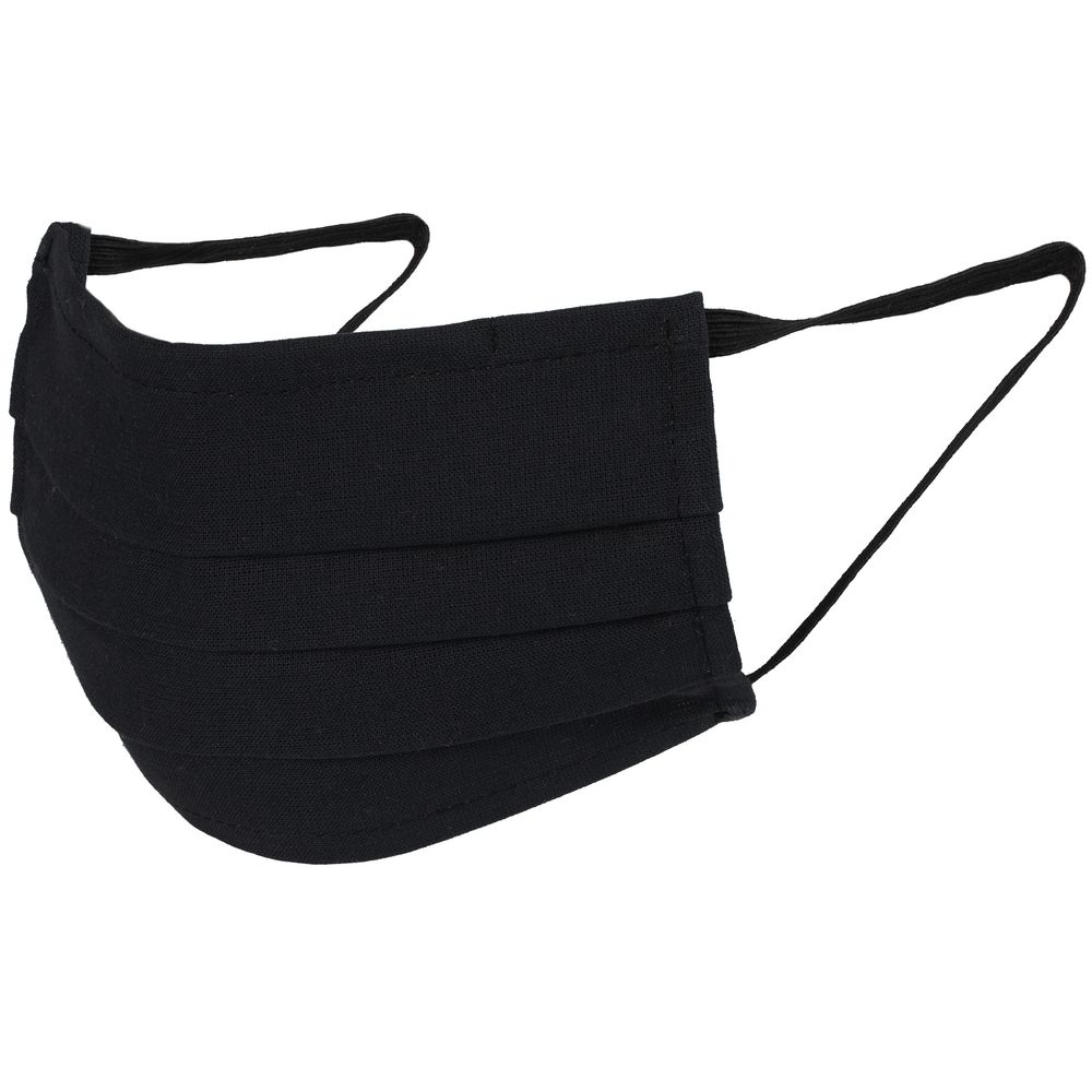 Маска гигиеническая Respire, двухслойная, немедицинская, черная-1