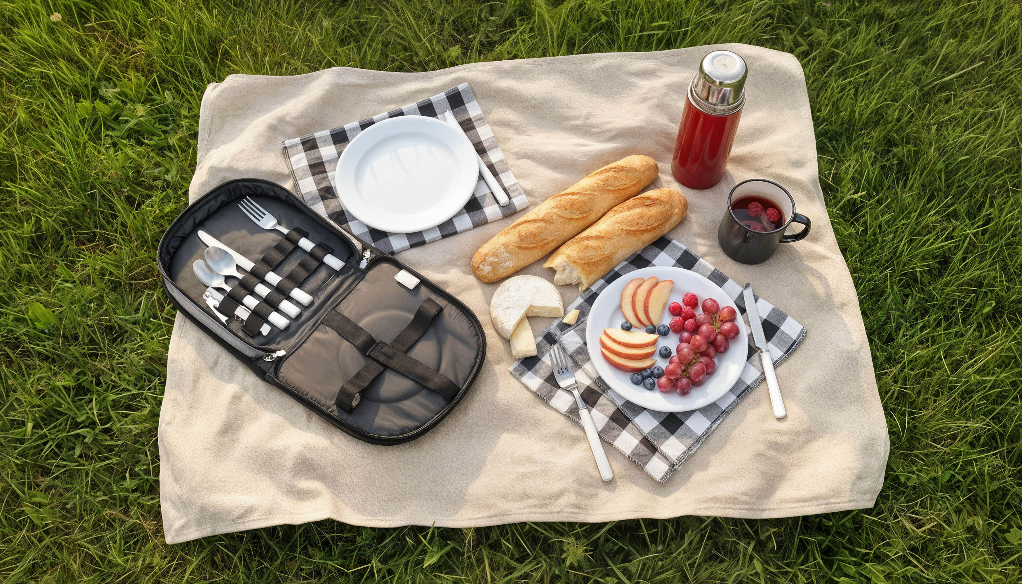Набор для пикника "Ланч" на 2 персоны-6