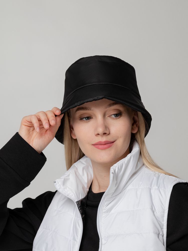 Панама утепленная Shelter, черная-2