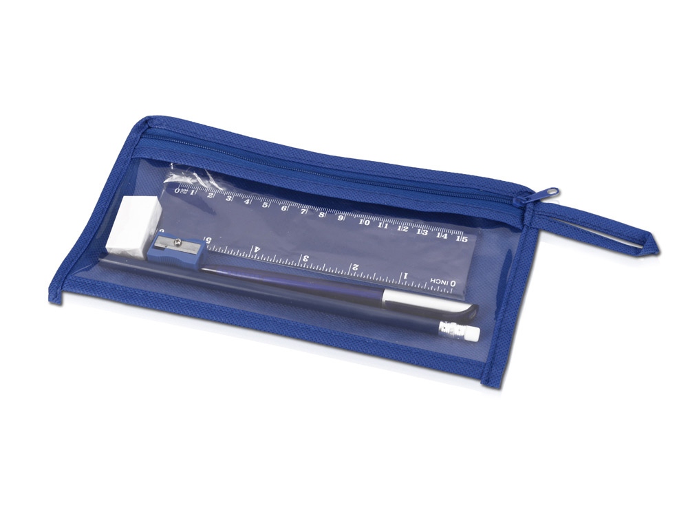 Набор канцелярский Хелла, синий-1