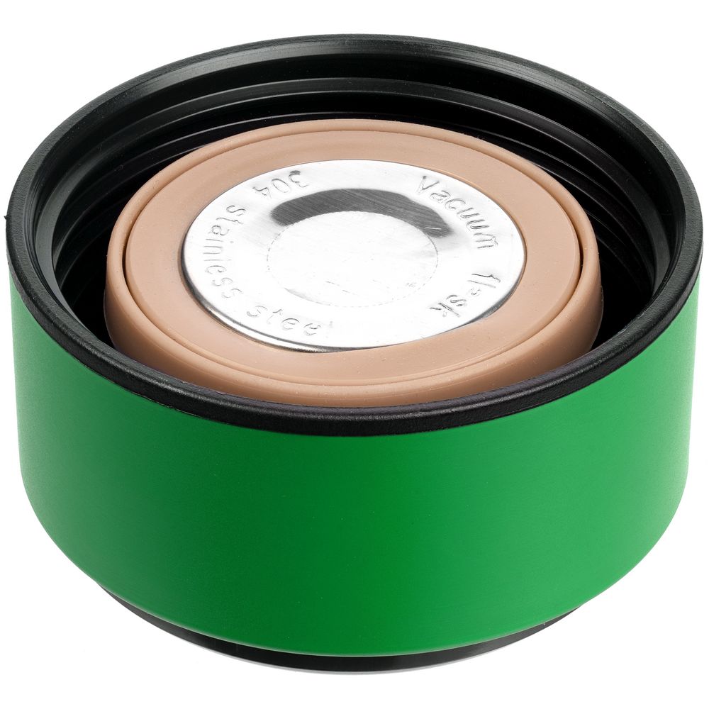 Смарт-бутылка с заменяемой батарейкой Long Therm, зеленая-2