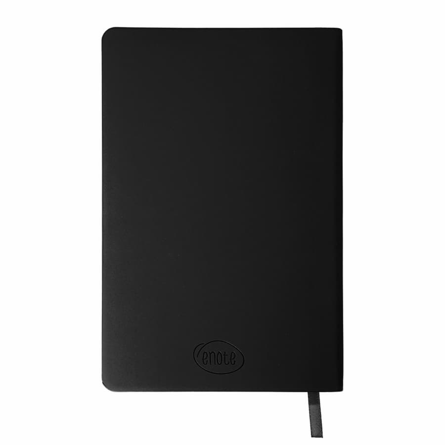 Ежедневник недатированный SIMPLY FLEX, А5,  черный, кремовый блок, в линейку, черный-2