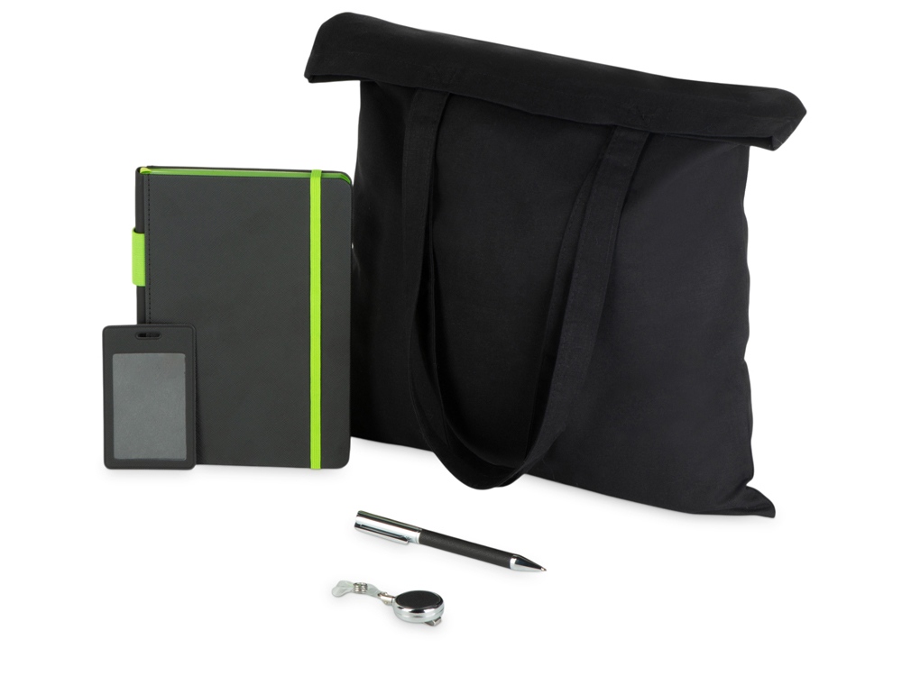 Welcome pack Favorite Boss, черный/зеленое яблоко-0