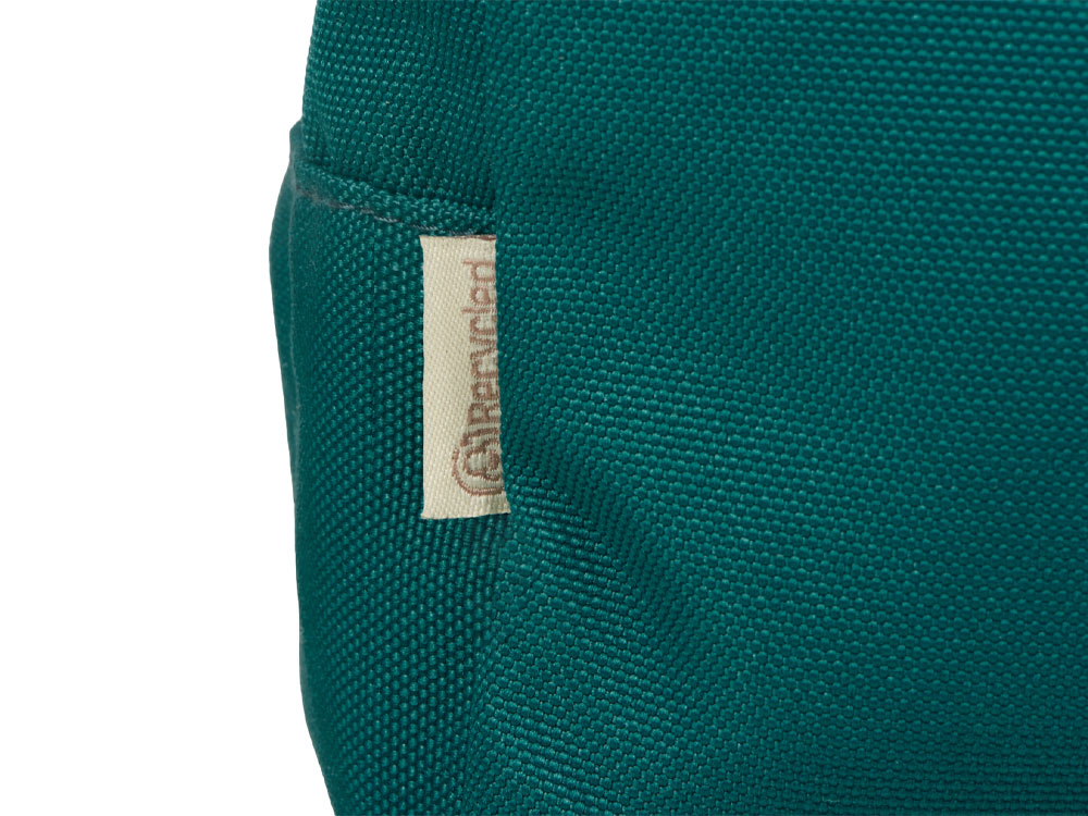 Косметичка из переработанной ткани Lia, цвет морской волны-6