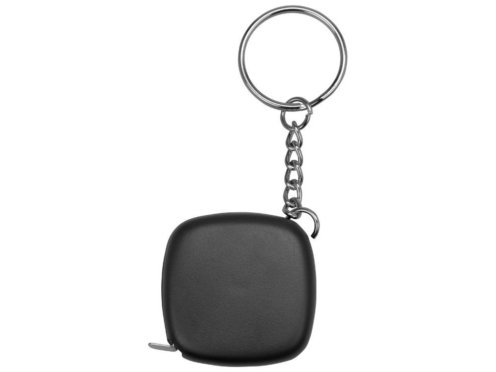 Брелок-рулетка 1м Block, черный-3