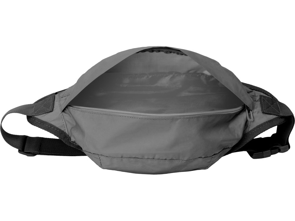 Светоотражающая сумка на пояс Extra Reflect, серый-4