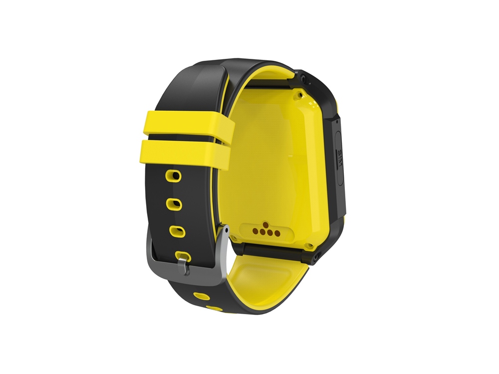 Детские часы Cindy KW-41, IP67, желтый/черный-4