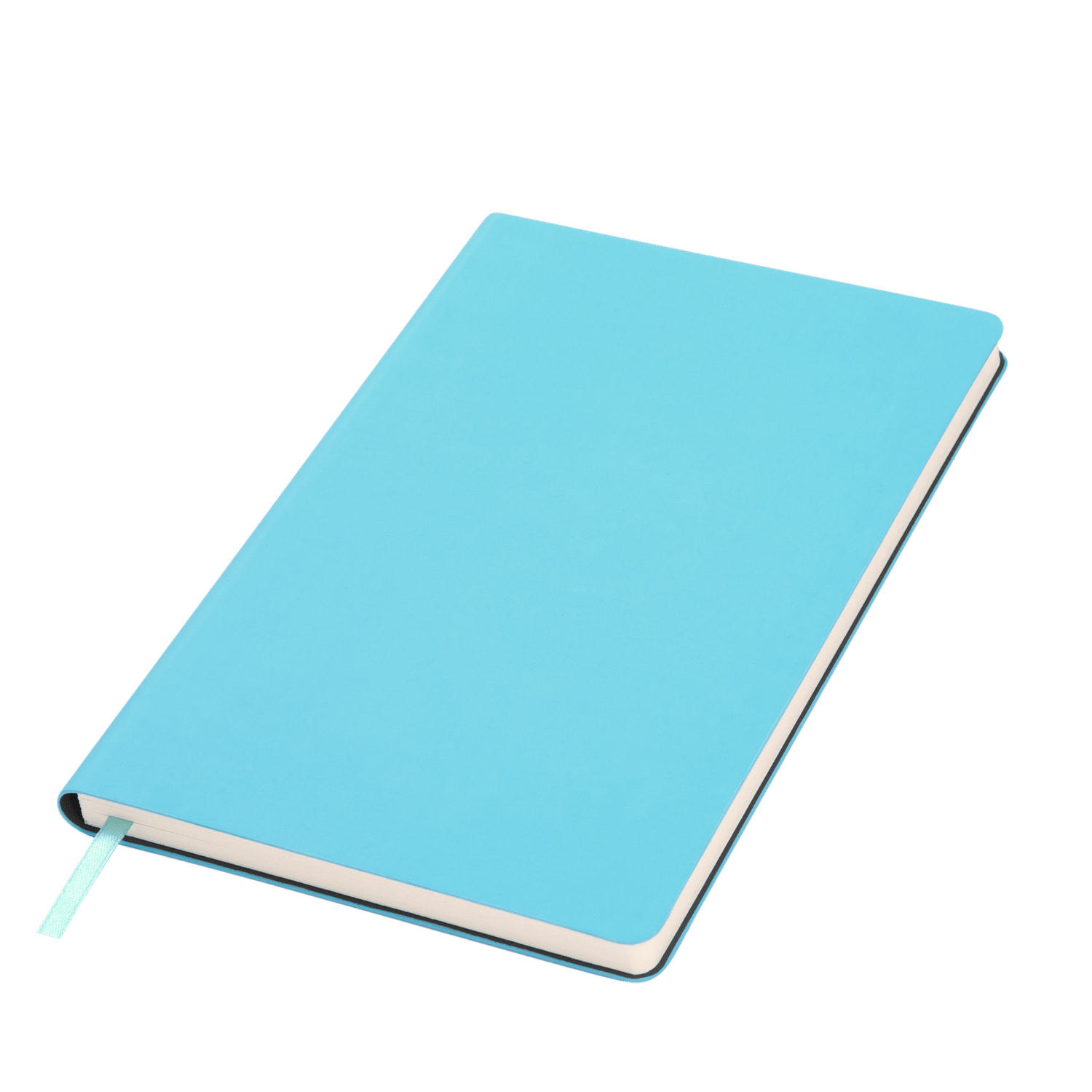 Ежедневник Спарк (Spark) недатированный, лазурный (без упаковки, без стикера, с серой подложкой)-3