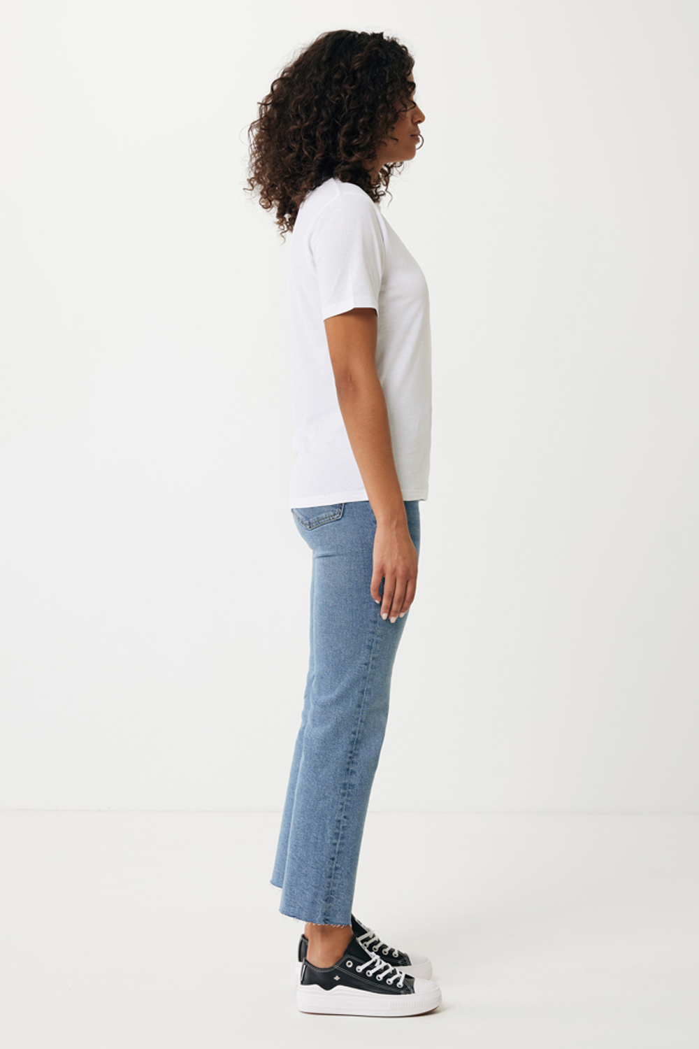 Футболка Iqoniq Sierra из переработанного хлопка, унисекс, 160 г/м²-15