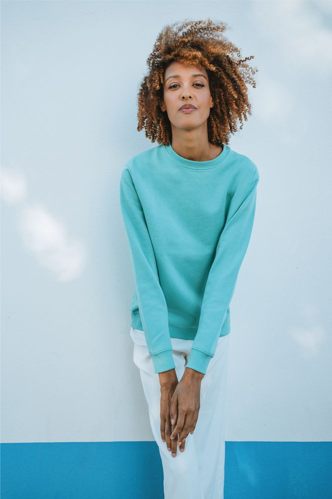 Свитшот унисекс Delta, черный-6