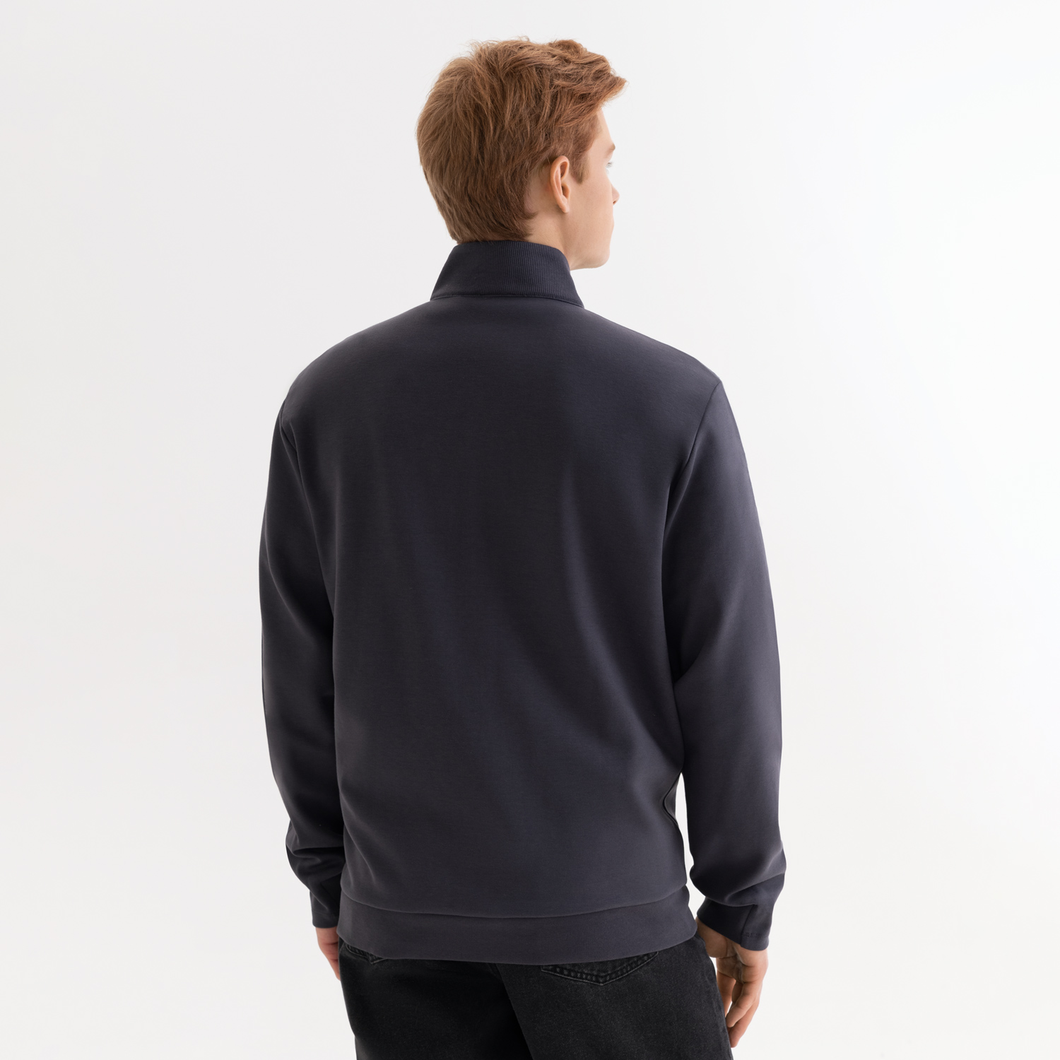 Толстовка на молнии ASTIN антрацит-3