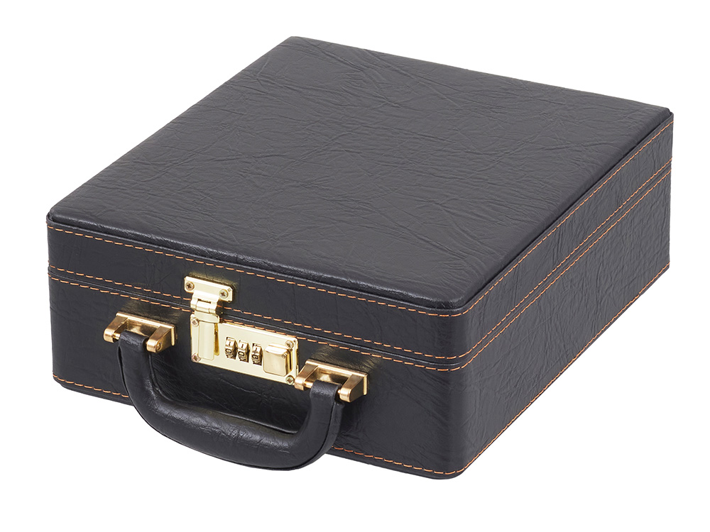 Дипломат подарочный, темно-коричневый-0