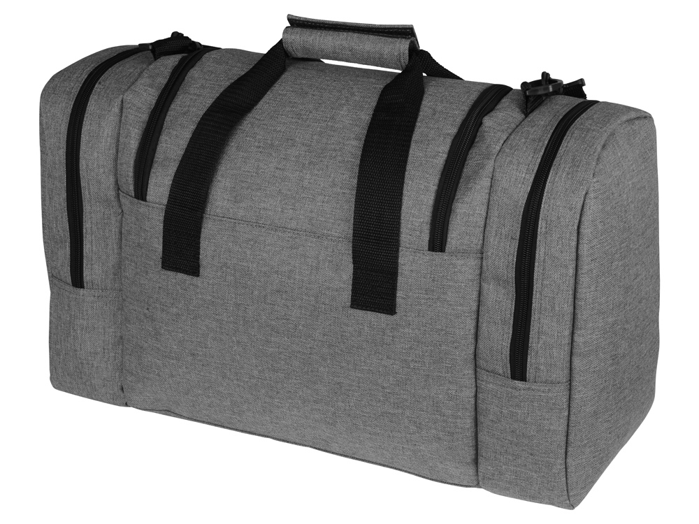 Сумка дорожная Route с двумя боковыми карманами, серый-1