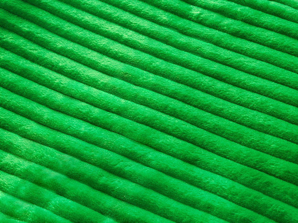 Плед Wave флисовый, зеленый-3