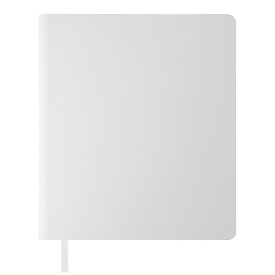 Бизнес-блокнот CUBI, B6+, в линейку, белый-1
