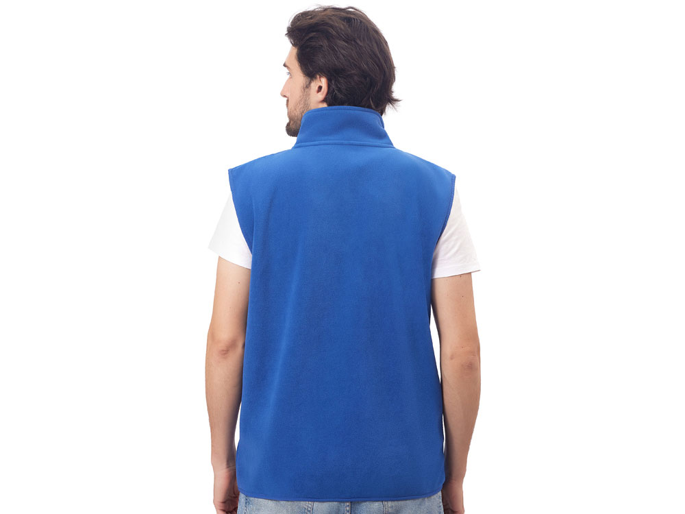 Жилет флисовый Trondheim унисекс, синий классический-3