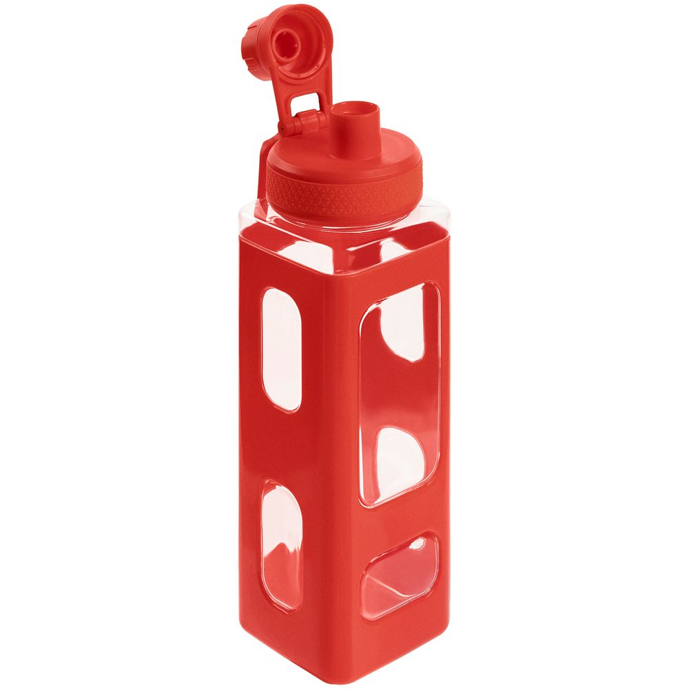 Бутылка для воды Square Fair, красная-2