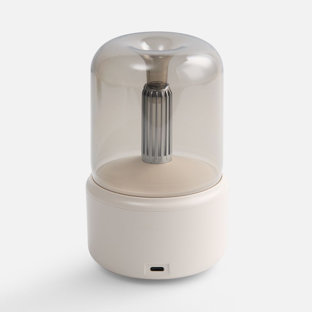 Увлажнитель-ароматизатор с подсветкой mistFlicker, молочно-белый-3