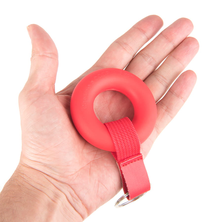 Брелок с эспандером WORKOUT, зеленый-1