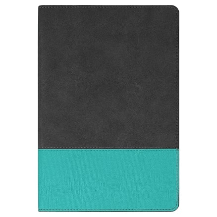 Ежедневник Flexy Treviso Nuba Sand Color А5, серый/бирюзовый-1