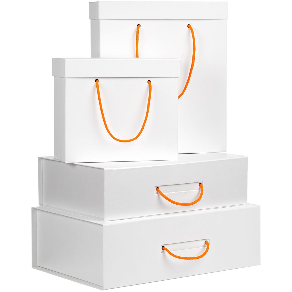 Круглый шнур Lasso S, оранжевый неон, 40 см-1