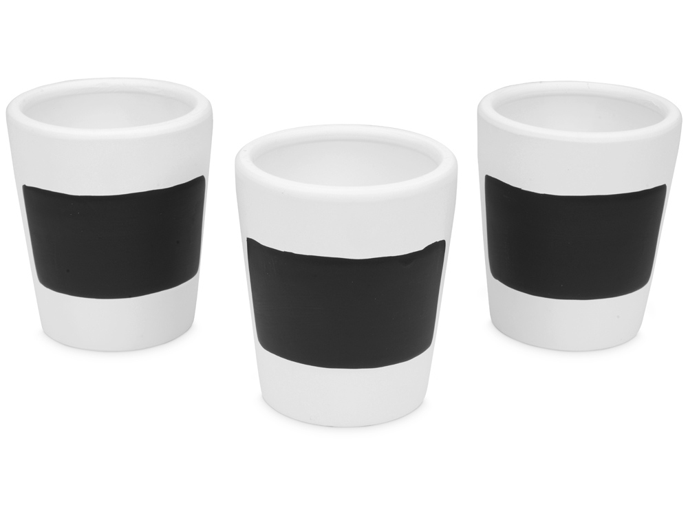 Набор горшочков для растений Chalk pots, 3шт-1