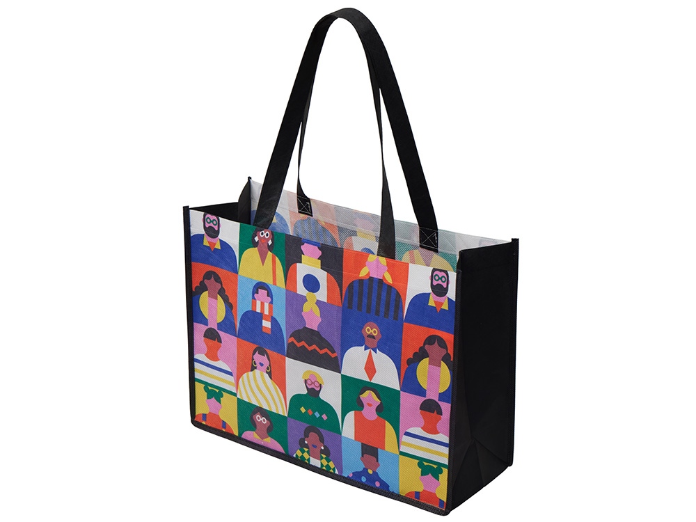 Сумка из нетканого материала PET с возможностью полноцветной печати-5