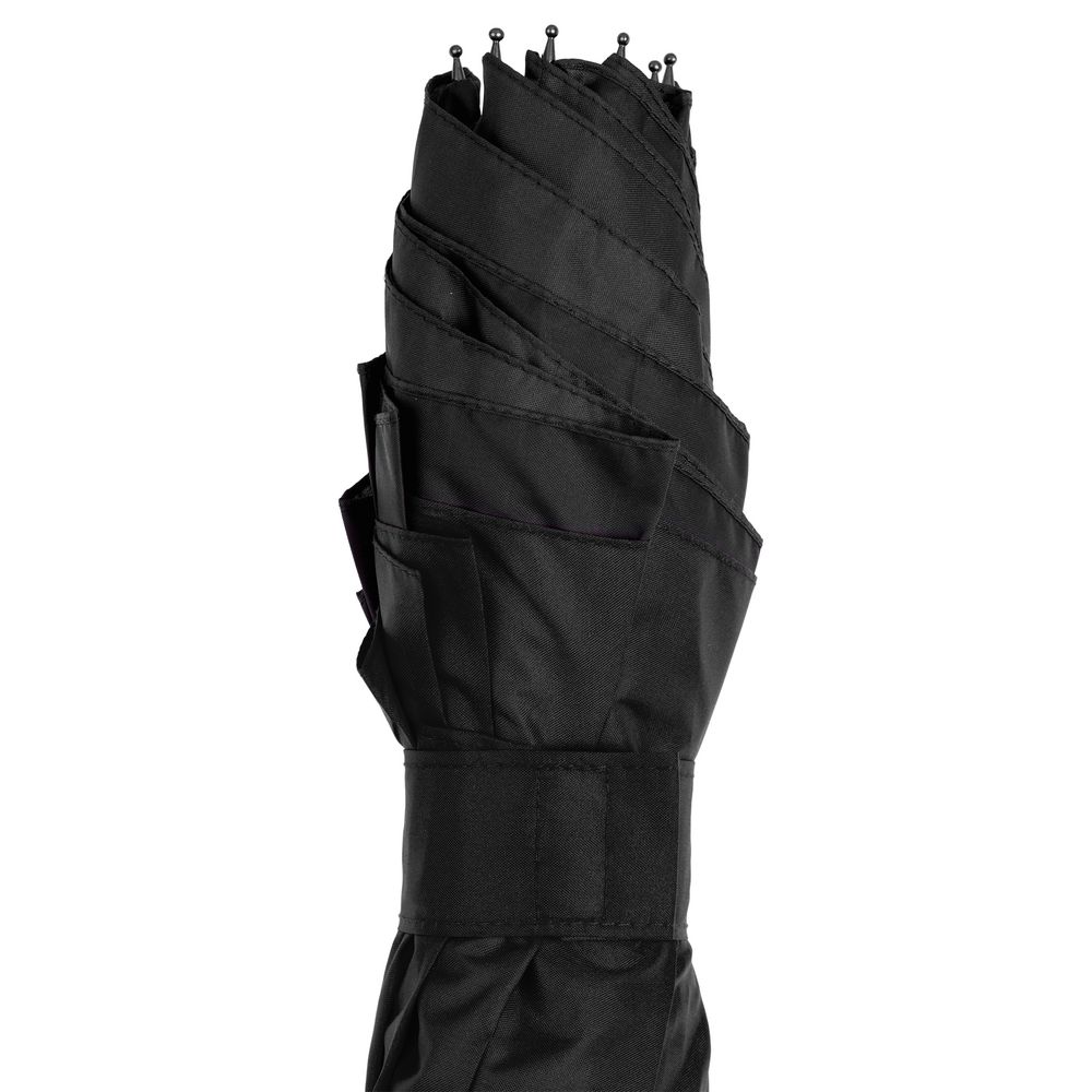 Зонт наоборот Style, трость, черный-2