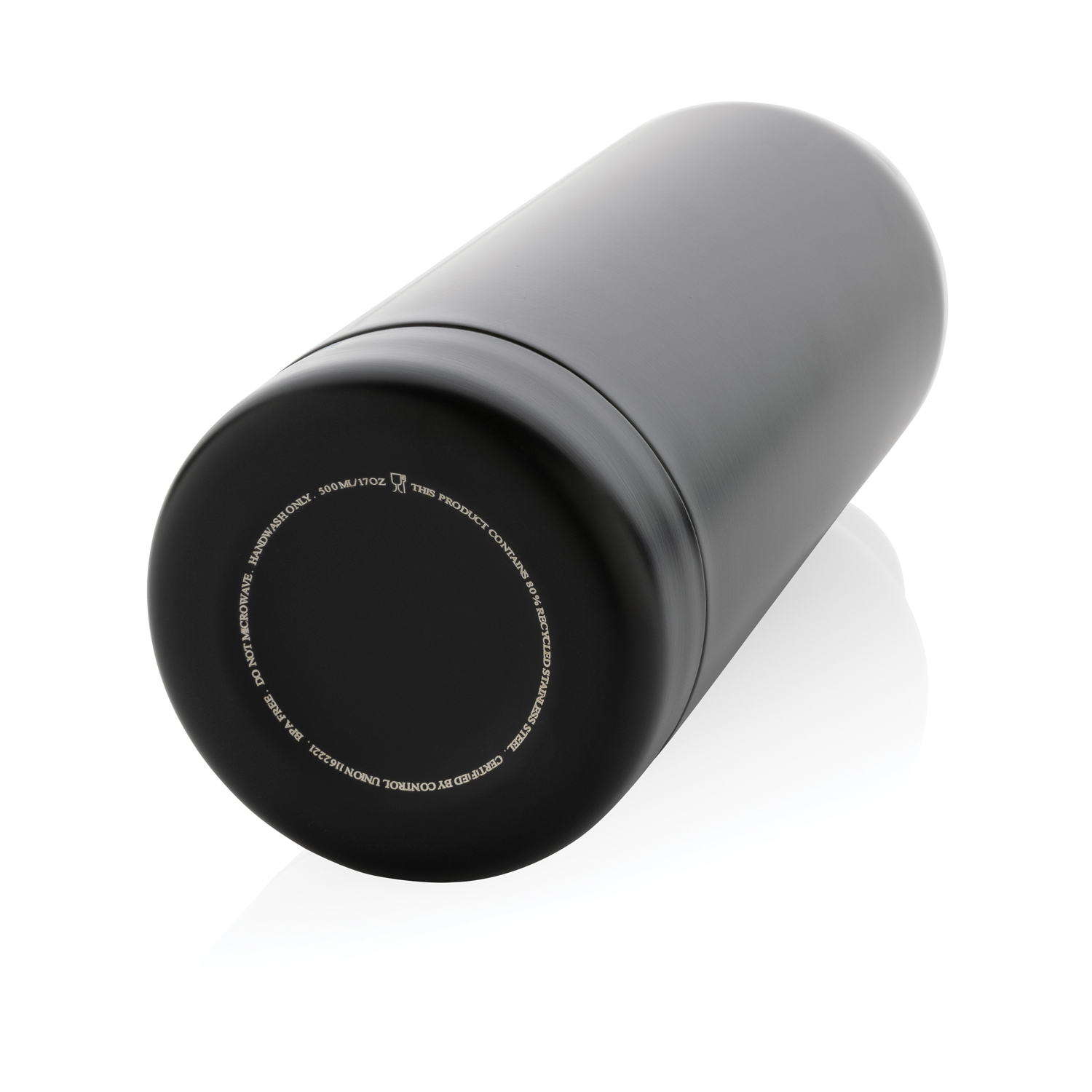 Термобутылка Impact из переработанной нержавеющей стали RCS, 500 мл-8