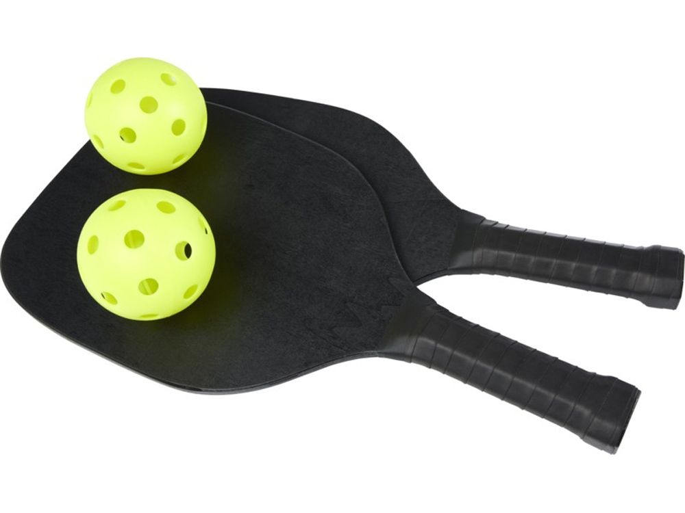 Enrique комплект ракеток в сетчатом чехле, черный-2