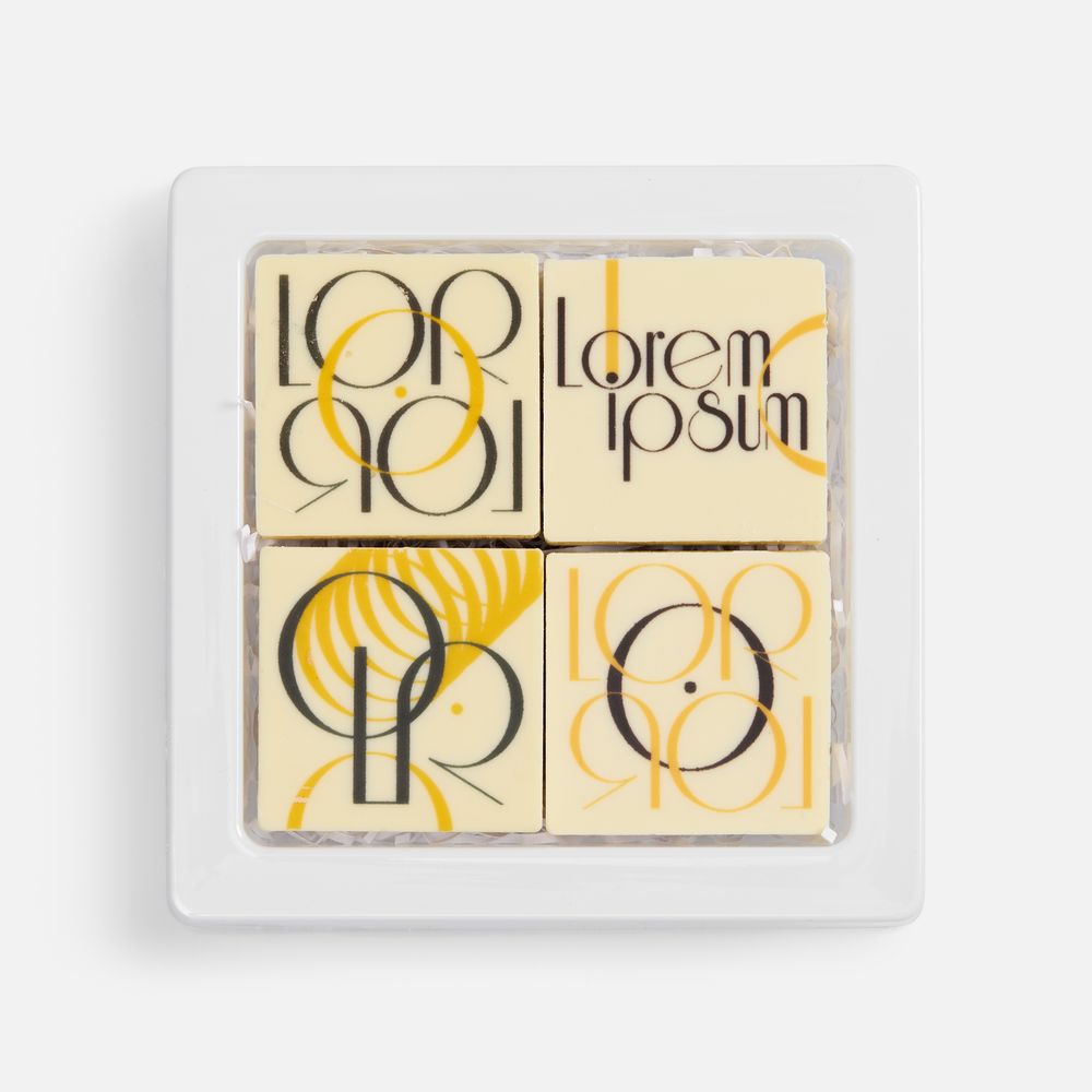 Набор из 4 печений Dream White на заказ-2